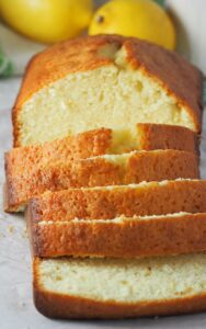 Bolo de baunilha